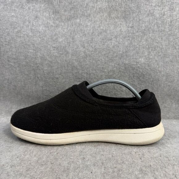 Vessi Shoes Mens Size 8 Sunday Slip On Black & White Loafers Comfort‎ Slippers
